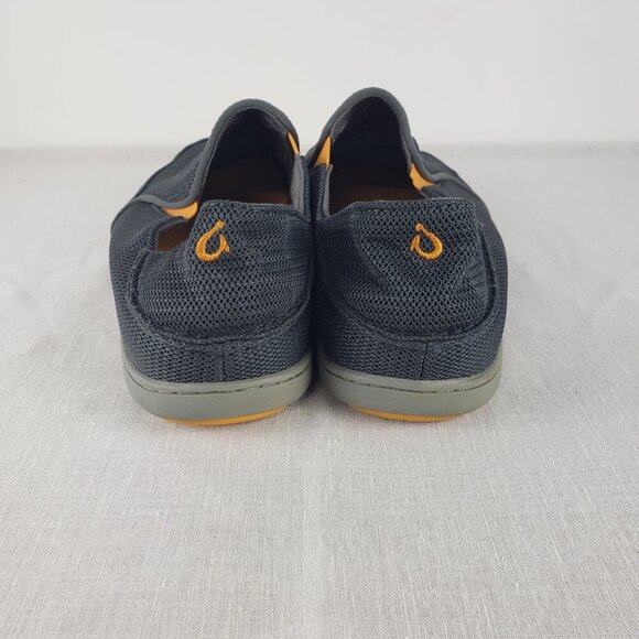 Olukai Nohea Mesh Shoes Gray Convertible Slip On Comfort Mens Size 9.5 - Picture 4 of 10